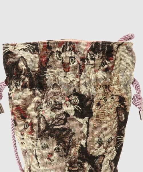 VICKY / ビッキー その他小物 | ジャガード巾着ミニバッグ | 詳細12