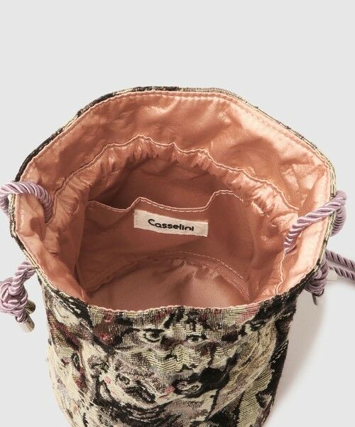 VICKY / ビッキー その他小物 | ジャガード巾着ミニバッグ | 詳細13