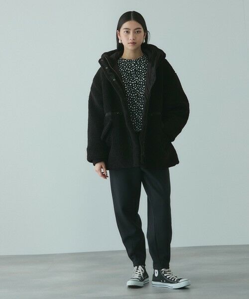 VICKY / ビッキー テーラードジャケット | ショートボア中綿ドロストブルゾン | 詳細4