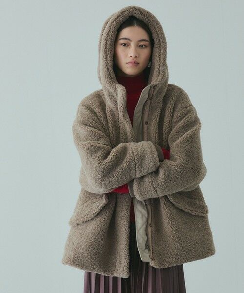 VICKY / ビッキー テーラードジャケット | ショートボア中綿ドロストブルゾン | 詳細11