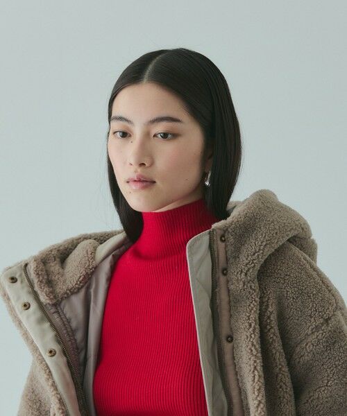 VICKY / ビッキー テーラードジャケット | ショートボア中綿ドロストブルゾン | 詳細12