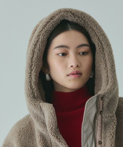 VICKY / ビッキー テーラードジャケット | ショートボア中綿ドロストブルゾン | 詳細13