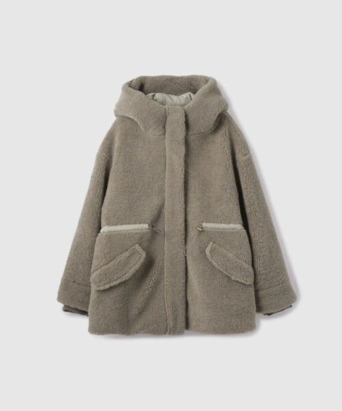 VICKY / ビッキー テーラードジャケット | ショートボア中綿ドロストブルゾン | 詳細15