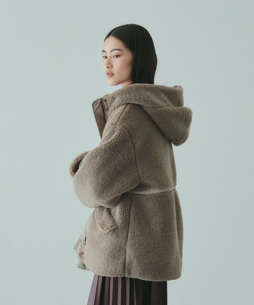 VICKY / ビッキー テーラードジャケット | ショートボア中綿ドロストブルゾン | 詳細9