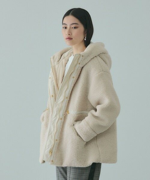 VICKY / ビッキー テーラードジャケット | ショートボア中綿ドロストブルゾン | 詳細16