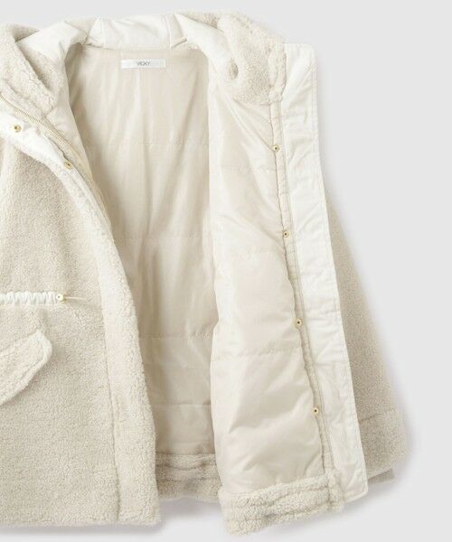 VICKY / ビッキー テーラードジャケット | ショートボア中綿ドロストブルゾン | 詳細27