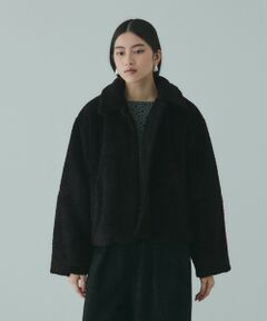 VICKY / ビッキー テーラードジャケット | ボアコクーンスリーブブルゾン