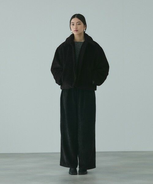 VICKY / ビッキー テーラードジャケット | ボアコクーンスリーブブルゾン | 詳細3