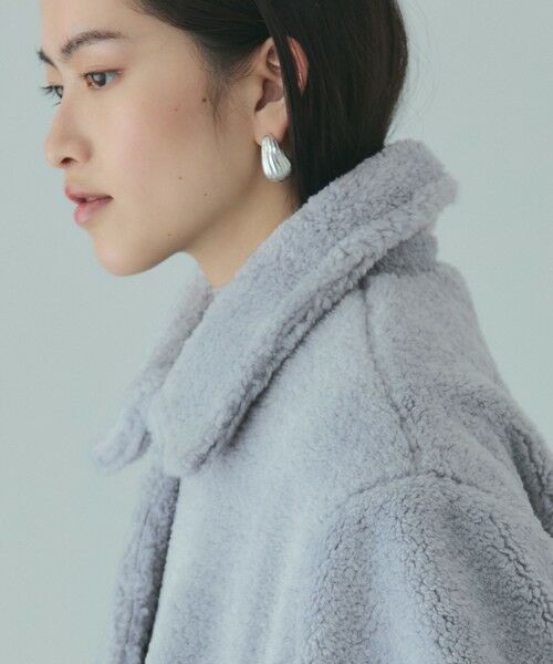 VICKY / ビッキー テーラードジャケット | ボアコクーンスリーブブルゾン | 詳細9