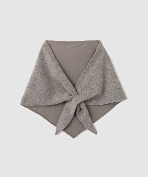 VICKY / ビッキー テーラードジャケット | ショール付きスライバーニットコート | 詳細20