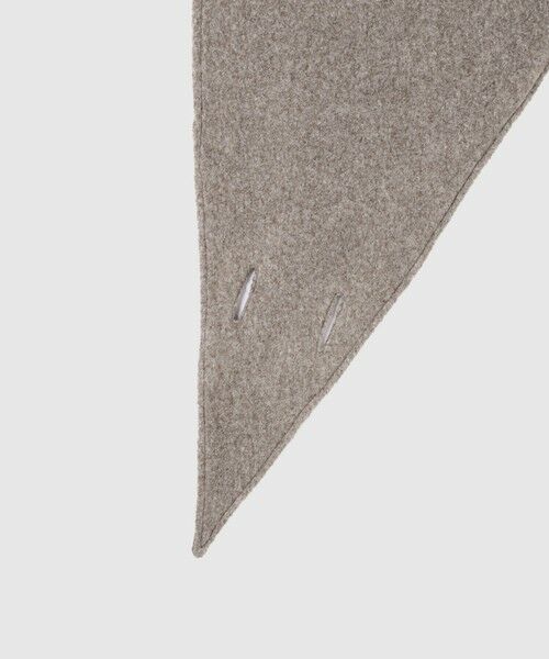 VICKY / ビッキー テーラードジャケット | ショール付きスライバーニットコート | 詳細21