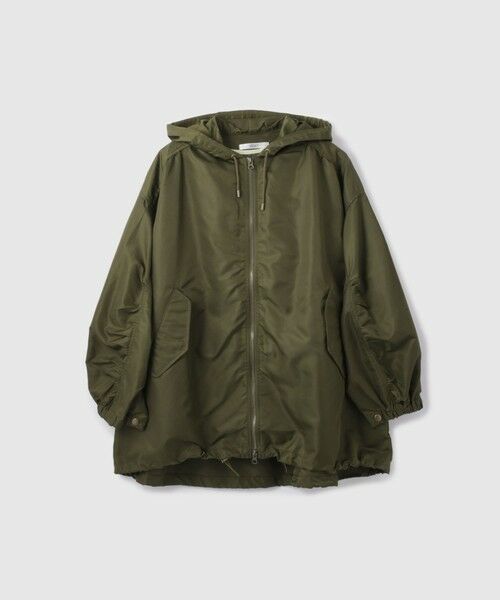 VICKY / ビッキー テーラードジャケット | ボアライナー付きナイロンフーディブルゾン≪洗濯機で洗える≫ | 詳細7