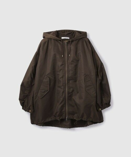 VICKY / ビッキー テーラードジャケット | ボアライナー付きナイロンフーディブルゾン≪洗濯機で洗える≫ | 詳細18