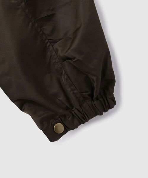 VICKY / ビッキー テーラードジャケット | ボアライナー付きナイロンフーディブルゾン≪洗濯機で洗える≫ | 詳細22