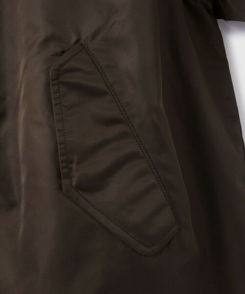 VICKY / ビッキー テーラードジャケット | ボアライナー付きナイロンフーディブルゾン≪洗濯機で洗える≫ | 詳細23
