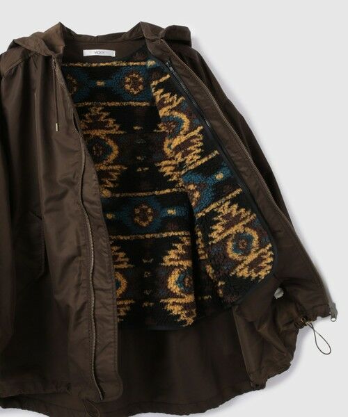 VICKY / ビッキー テーラードジャケット | ボアライナー付きナイロンフーディブルゾン≪洗濯機で洗える≫ | 詳細26