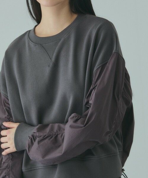 VICKY / ビッキー カットソー | スイッチングドロストウェットプルオーバー≪洗濯機で洗える≫ | 詳細8