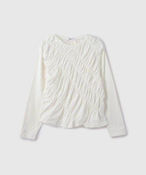 VICKY / ビッキー カットソー | ギャザーラインフロントカットソー≪洗濯機で洗える≫ | 詳細4