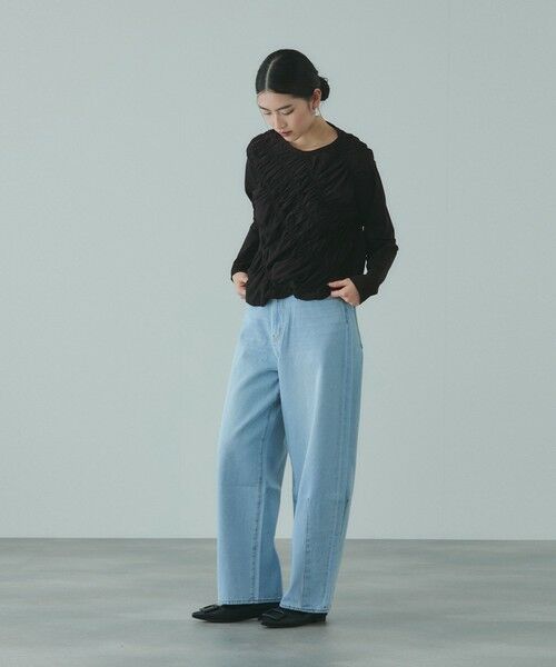 VICKY / ビッキー カットソー | ギャザーラインフロントカットソー≪洗濯機で洗える≫ | 詳細6