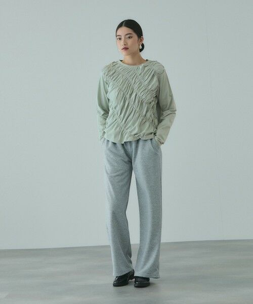 VICKY / ビッキー カットソー | ギャザーラインフロントカットソー≪洗濯機で洗える≫ | 詳細13