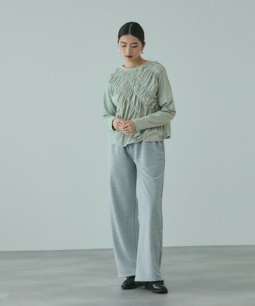 VICKY / ビッキー カットソー | ギャザーラインフロントカットソー≪洗濯機で洗える≫ | 詳細14