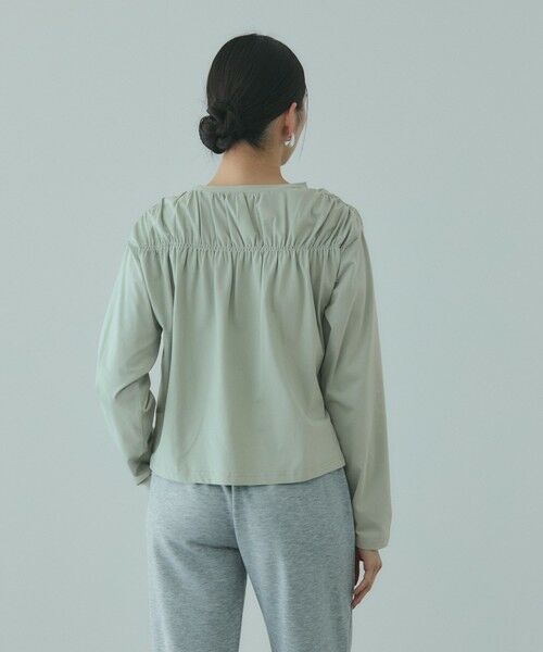 VICKY / ビッキー カットソー | ギャザーラインフロントカットソー≪洗濯機で洗える≫ | 詳細11