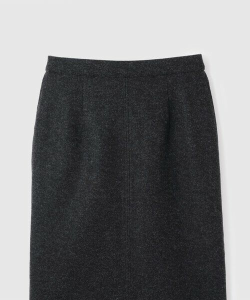 VICKY / ビッキー ミニ・ひざ丈スカート | ソフトニットメルトンIラインスカート≪手洗い可能≫ | 詳細13