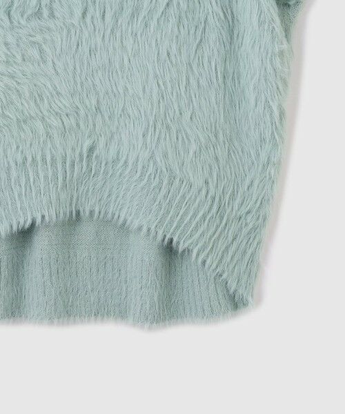 VICKY / ビッキー ニット・セーター | カーブヘムシャギーニットプルオーバー≪手洗い可能≫ | 詳細10