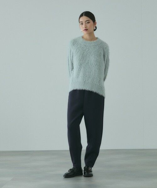 VICKY / ビッキー ニット・セーター | カーブヘムシャギーニットプルオーバー≪手洗い可能≫ | 詳細5