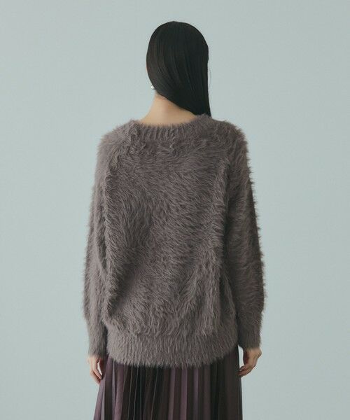 VICKY / ビッキー ニット・セーター | カーブヘムシャギーニットプルオーバー≪手洗い可能≫ | 詳細14