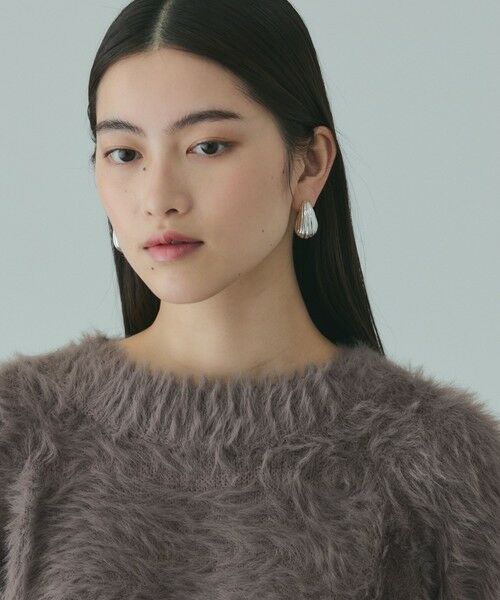 VICKY / ビッキー ニット・セーター | カーブヘムシャギーニットプルオーバー≪手洗い可能≫ | 詳細15