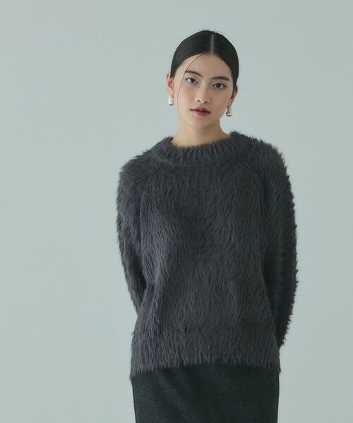 VICKY / ビッキー ニット・セーター | カーブヘムシャギーニットプルオーバー≪手洗い可能≫ | 詳細18