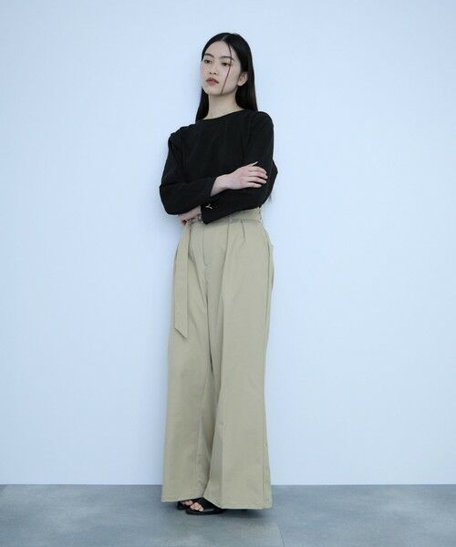 VICKY / ビッキー カットソー | 【シーズンレス】袖刺繍コットンプルオーバー | 詳細7