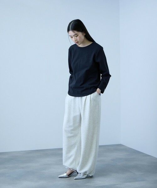 VICKY / ビッキー カットソー | 【シーズンレス】袖刺繍コットンプルオーバー | 詳細14