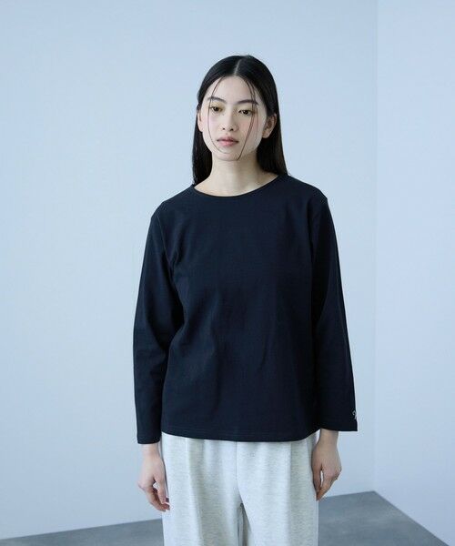 VICKY / ビッキー カットソー | 【シーズンレス】袖刺繍コットンプルオーバー | 詳細9