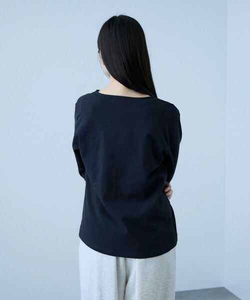 VICKY / ビッキー カットソー | 【シーズンレス】袖刺繍コットンプルオーバー | 詳細13