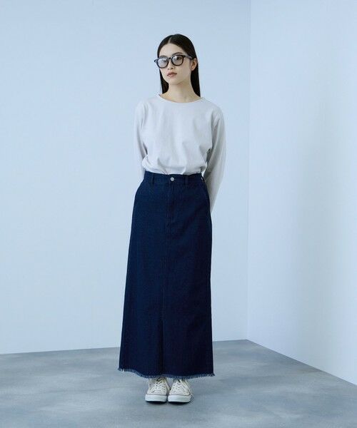 VICKY / ビッキー カットソー | 【シーズンレス】袖刺繍コットンプルオーバー | 詳細18