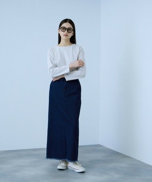 VICKY / ビッキー カットソー | 【シーズンレス】袖刺繍コットンプルオーバー | 詳細19