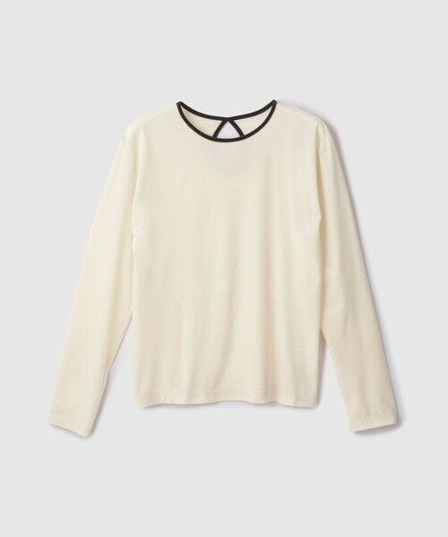 VICKY / ビッキー カットソー | シアーベロアロングスリーブカットソー【日本製】 | 詳細3