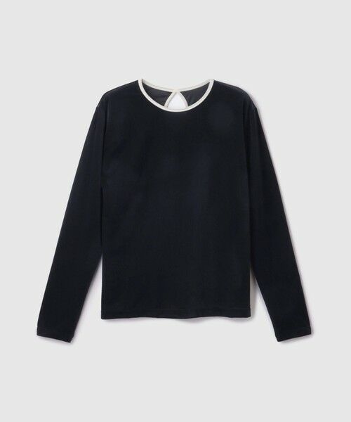 VICKY / ビッキー カットソー | シアーベロアロングスリーブカットソー【日本製】 | 詳細10