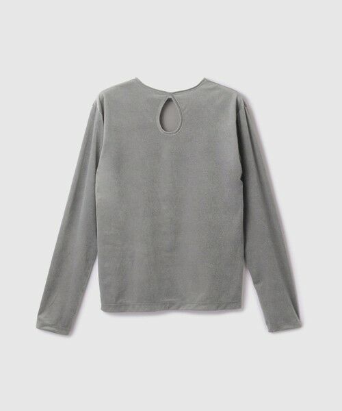 VICKY / ビッキー カットソー | シアーベロアロングスリーブカットソー【日本製】 | 詳細16