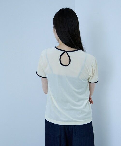 VICKY / ビッキー カットソー | シアーベロアTシャツ【日本製】 | 詳細3
