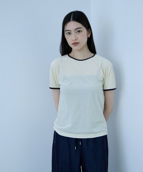 VICKY / ビッキー カットソー | シアーベロアTシャツ【日本製】 | 詳細6