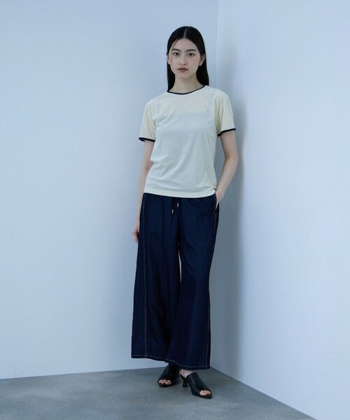 VICKY / ビッキー カットソー | シアーベロアTシャツ【日本製】 | 詳細5