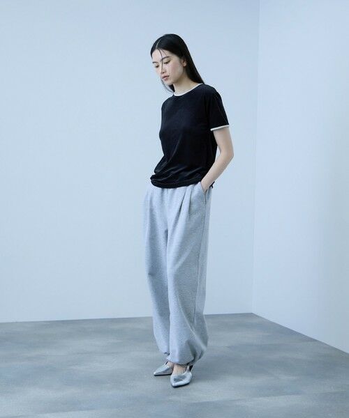 VICKY / ビッキー カットソー | シアーベロアTシャツ【日本製】 | 詳細9