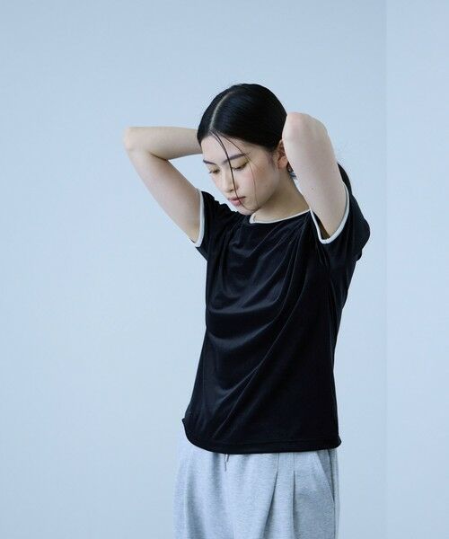VICKY / ビッキー カットソー | シアーベロアTシャツ【日本製】 | 詳細13