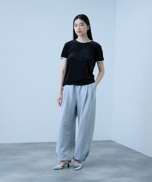 VICKY / ビッキー カットソー | シアーベロアTシャツ【日本製】 | 詳細15