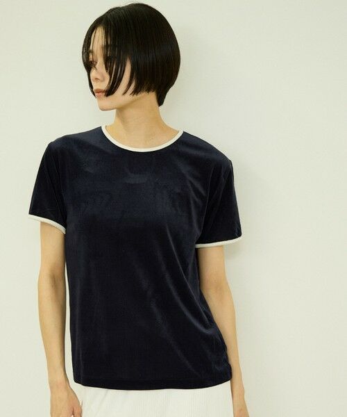 VICKY / ビッキー カットソー | シアーベロアTシャツ【日本製】 | 詳細10