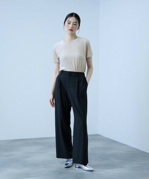 VICKY / ビッキー カットソー | シアーベロアTシャツ【日本製】 | 詳細17