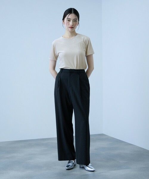 VICKY / ビッキー カットソー | シアーベロアTシャツ【日本製】 | 詳細18